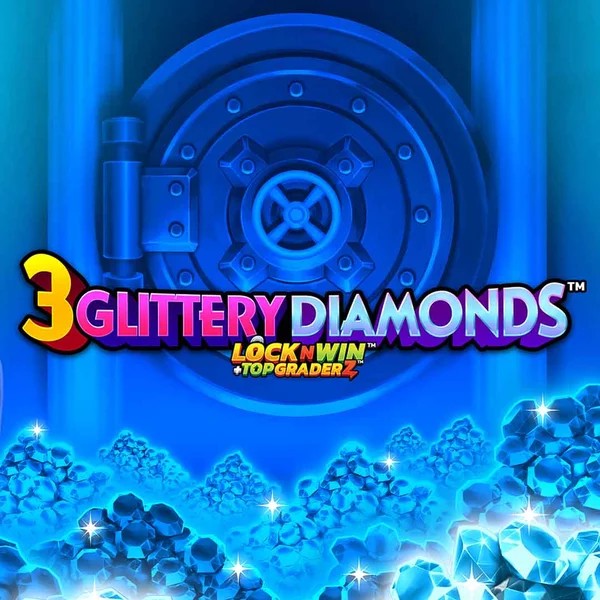 3 Glittery Diamonds game by PearFiction Studios – logo hosted on Lottomatica Casino