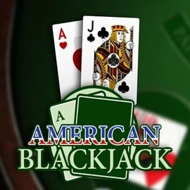American Blackjack logo – Table Games by Habanero at Lottomatica Casino