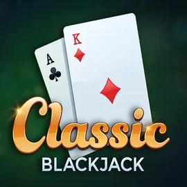 Classic Blackjack online game logo by Red Tiger Gaming on lottomatica-casino.it