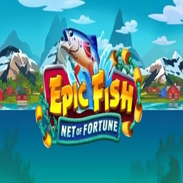 Slots logo of Epic Fish Net of Fortune from Quickspin at Lottomatica Casino