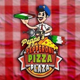 Peppe’s Pepperoni Pizza Plaza logo by Pragmatic Play at Lottomatica Casino