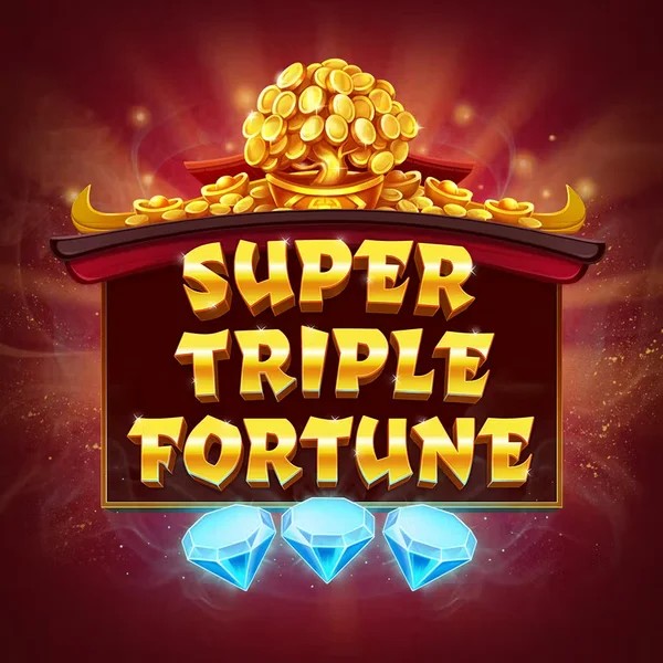 Super Triple Fortune slot logo by Greentube at Lottomatica Casino